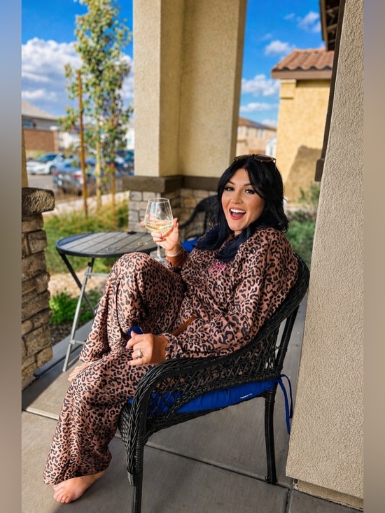 Saddleandsage Pants - ⭐️Western Babe Leopard Lounge Set🤎🎀